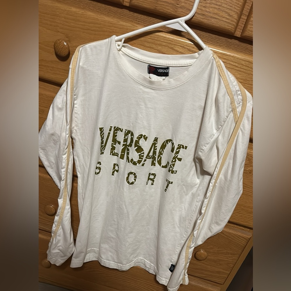 Women’s Versace sport long sleeve shirt